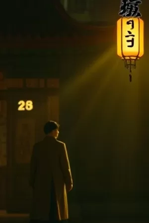 星轨偏移动画竖版海报：夜空里缓慢移动的星轨长曝光