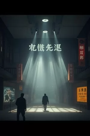 四十度白昼竖版海报：烈日下空无一人的柏油马路